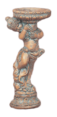 Thumbnail for Umbrian Girl and Boy Cast Stone Outdoor Asian Collection Statues Tuscan 