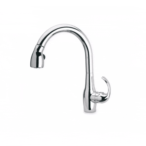 Latoscana CAPW591 Kitchen Faucet in Brushed Nickel Finish Kitchen faucet Latoscana 