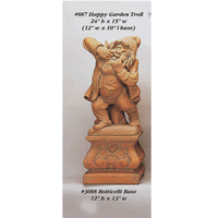 Thumbnail for Happy Garden Troll Asian Collection Statues Tuscan 