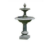 Thumbnail for Williamsburg Pineapple 2 Tier Ftn Outdoor Garden Fountains Fountain Campania International 
