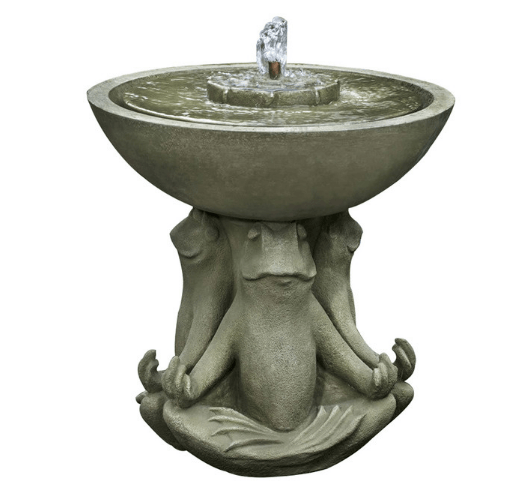 Zen III Outdoor Garden Fountains Fountain Campania International 