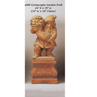 Thumbnail for Cornucopia Garden Troll Asian Collection Statues Tuscan 
