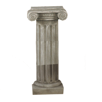 Thumbnail for Ionic Half Column Cast Stone Outdoor Asian Collection Statues Collection Tuscan 