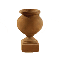 Thumbnail for Etrurta Urn Short Cast Stone Outdoor Garden fountain Tuscan 