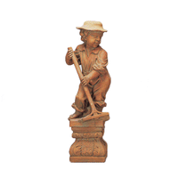 Thumbnail for Country Rake Gardener Asian Collection Statues Tuscan 