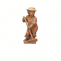 Thumbnail for Country Rake Gardener Asian Collection Statues Tuscan 