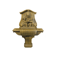 Thumbnail for Donatello Lavabo Cast Stone Outdoor Garden Fountains With Spout Fountain Tuscan 