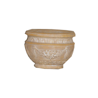 Thumbnail for Garland Pot Cast Stone Outdoor Garden Planter Planter Tuscan 