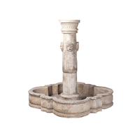 Thumbnail for Villa Ada Outdoor Cast Stone Garden Fountain With Spout Fountain Tuscan 