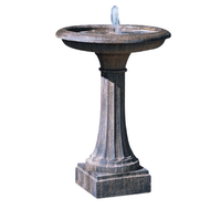 Thumbnail for Longmeadow Outdoor Birdbath Water Fountain Fountain Campania International 