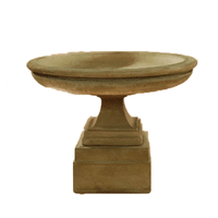 Thumbnail for Hampton Planter Short Cast Stone Outdoor Garden Planter Tuscan Basins 