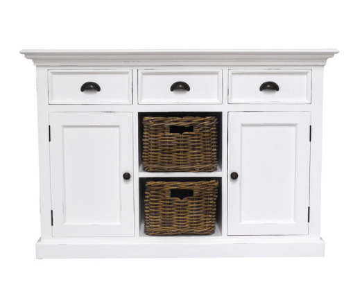 NovaSolo Halifax Contrast B129CT Halifax Contrast Buffet w/ 2 baskets Buffet NovaSolo 