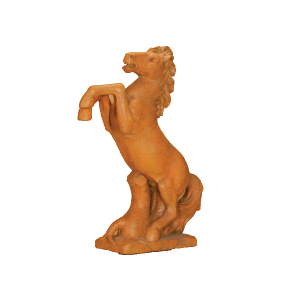 Horse Cast Stone Outdoor Garden Planter Planter Tuscan 