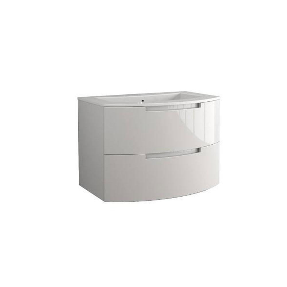 Latoscana Oasi 39" Modern Glossy White Bathroom Vanity Vanity Latoscana 