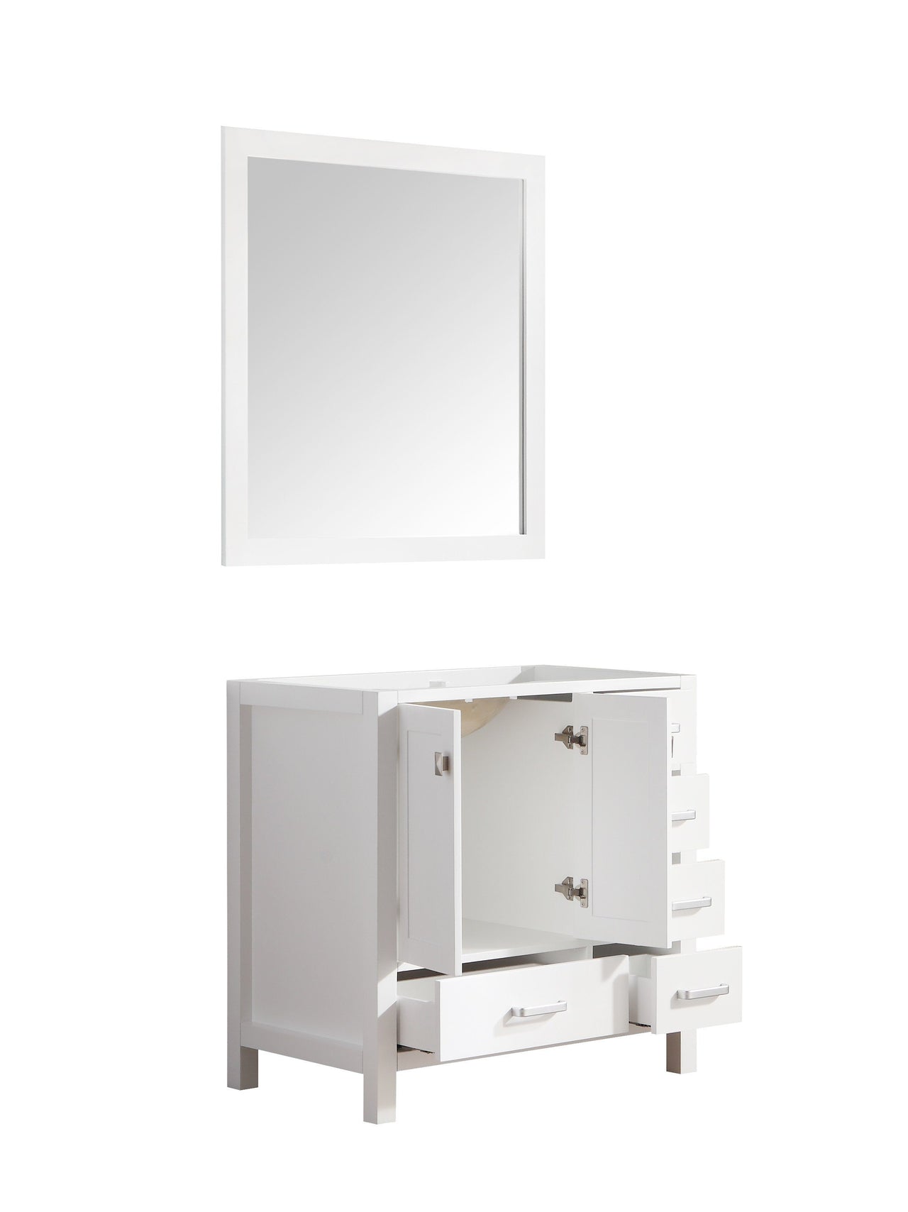 ANZZI Chateau Series V-CHG011-36 Bathroom Vanity Set Vanity ANZZI 