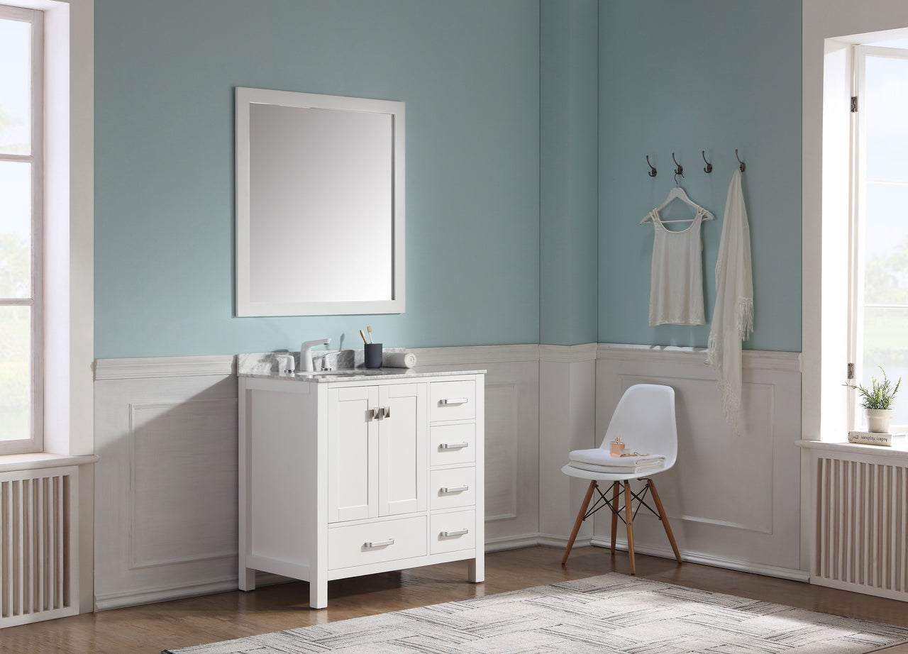 ANZZI Chateau Series V-CHG011-36 Bathroom Vanity Set Vanity ANZZI 