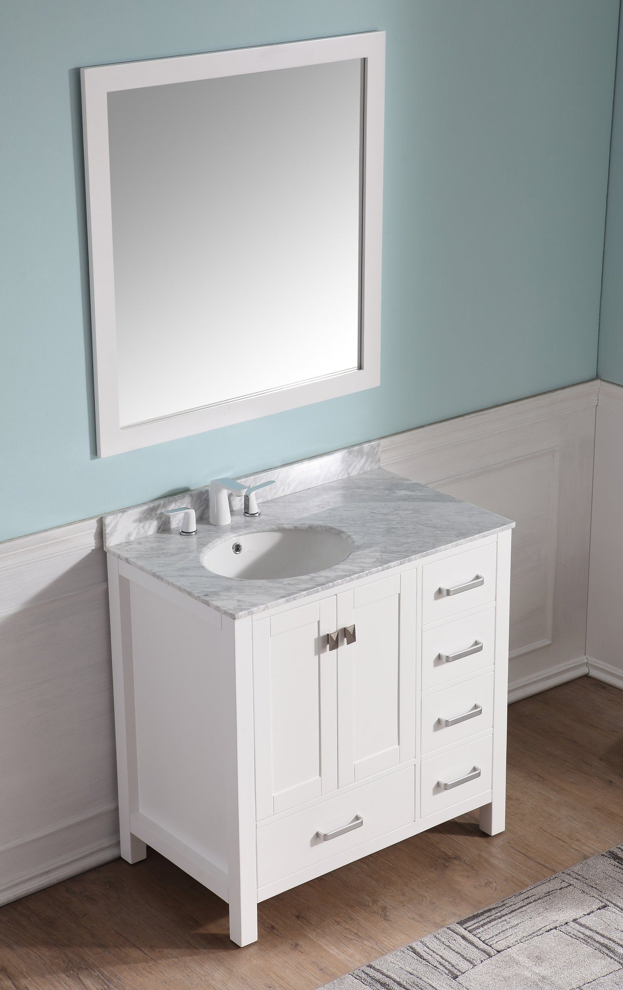 ANZZI Chateau Series V-CHG011-36 Bathroom Vanity Set Vanity ANZZI 