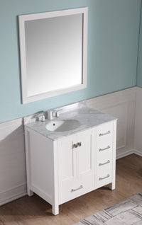 Thumbnail for ANZZI Chateau Series V-CHG011-36 Bathroom Vanity Set Vanity ANZZI 