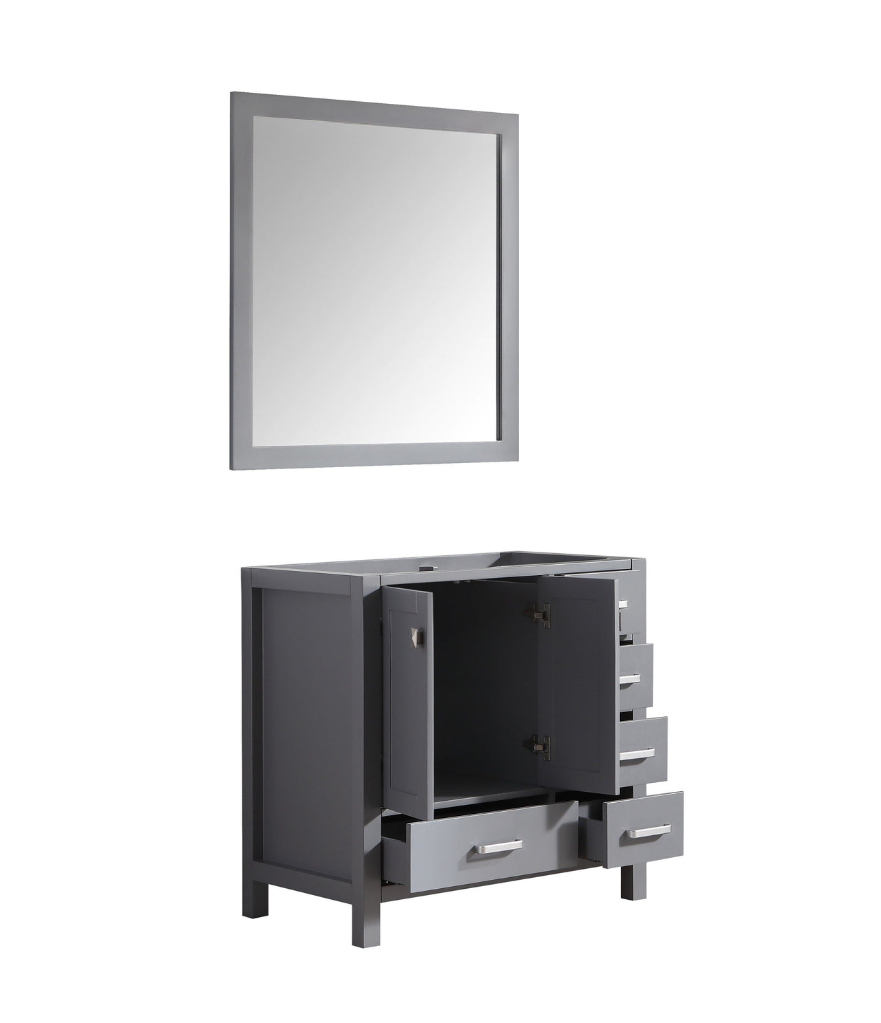 ANZZI Chateau Series V-CHG013-36 Bathroom Vanity Set Vanity ANZZI 