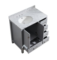 Thumbnail for ANZZI Chateau Series V-CHG013-36 Bathroom Vanity Set Vanity ANZZI 