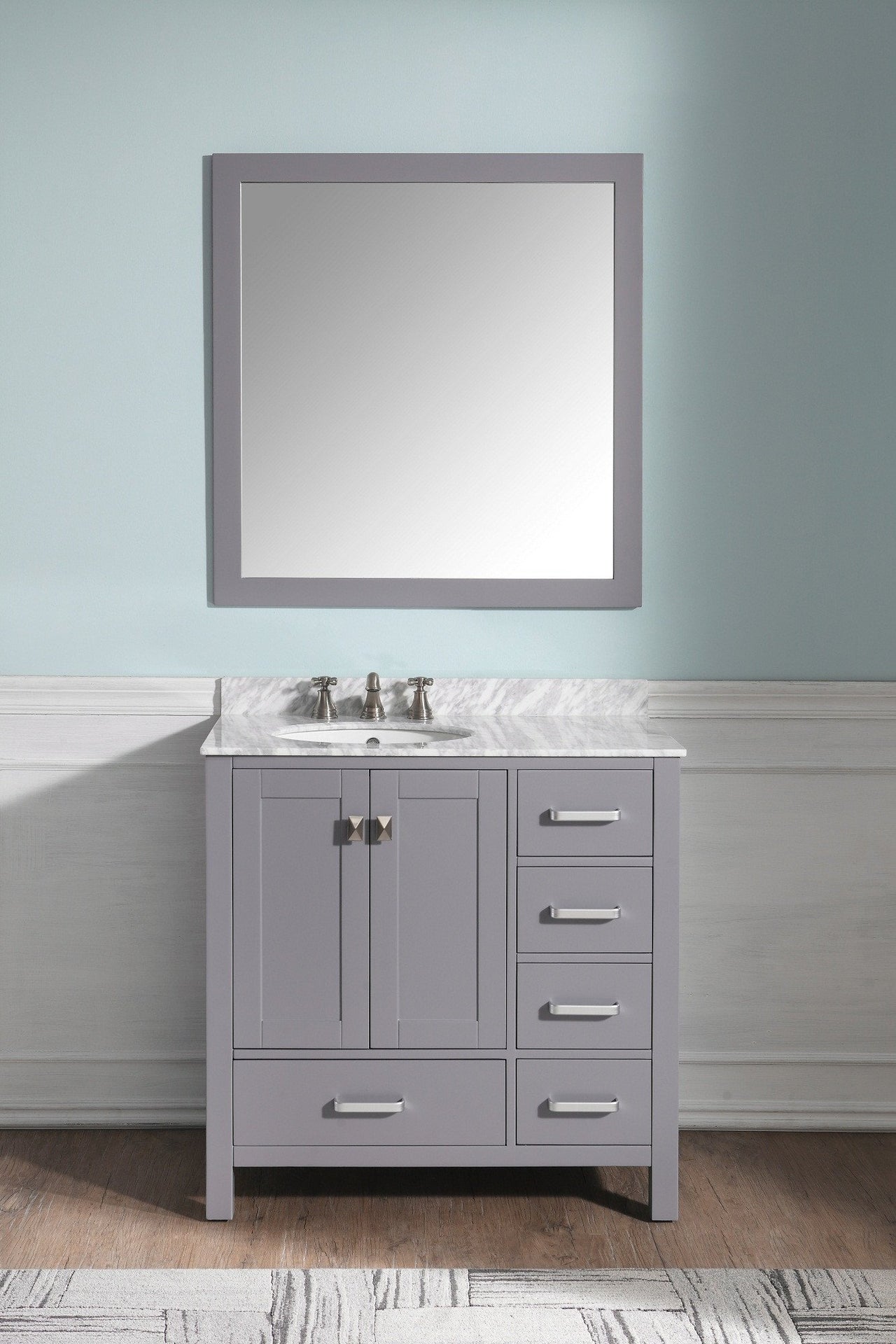 ANZZI Chateau Series V-CHG013-36 Bathroom Vanity Set Vanity ANZZI 
