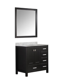 Thumbnail for ANZZI Chateau Series V-CHG015-36 Bathroom Vanity Set Vanity ANZZI 