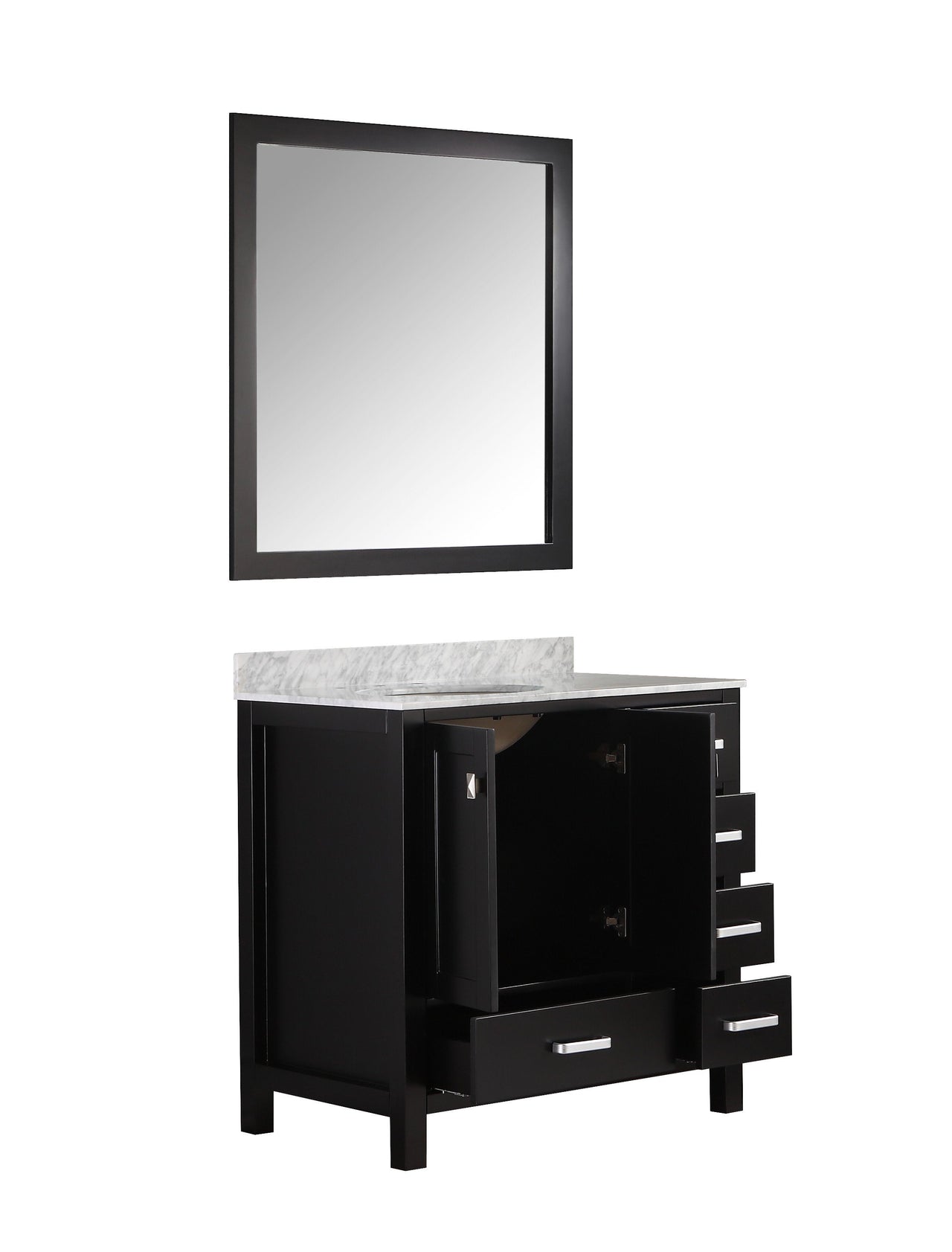 ANZZI Chateau Series V-CHG015-36 Bathroom Vanity Set Vanity ANZZI 