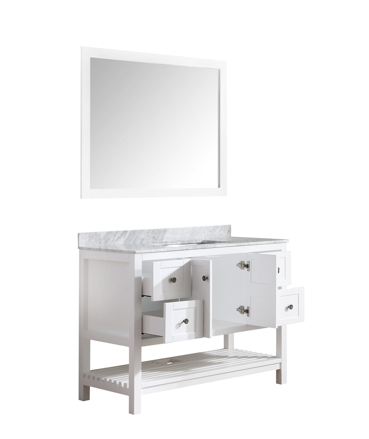ANZZI Montaigne Series V-MGG011-48 Bathroom Vanity Set Vanity ANZZI 