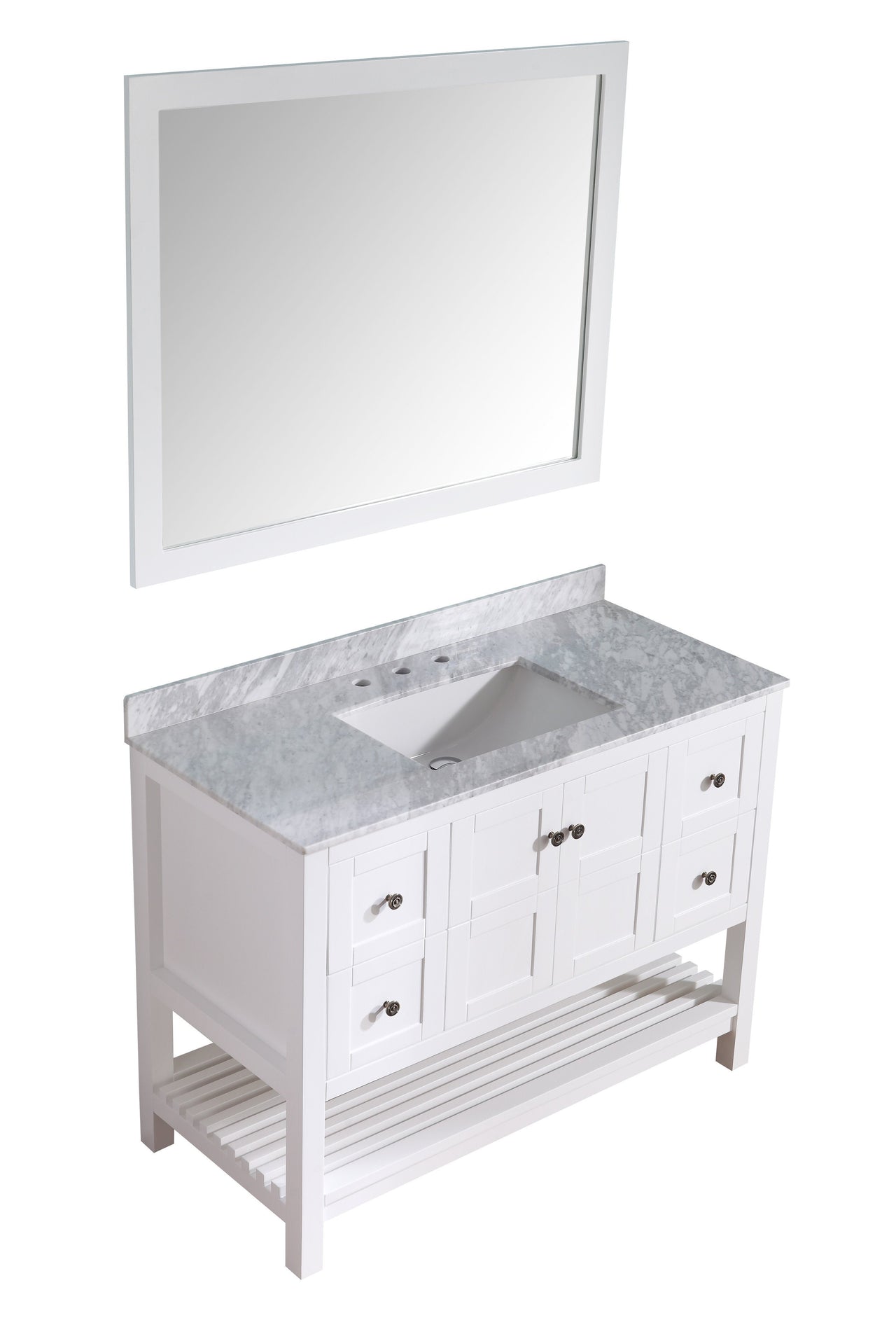 ANZZI Montaigne Series V-MGG011-48 Bathroom Vanity Set Vanity ANZZI 