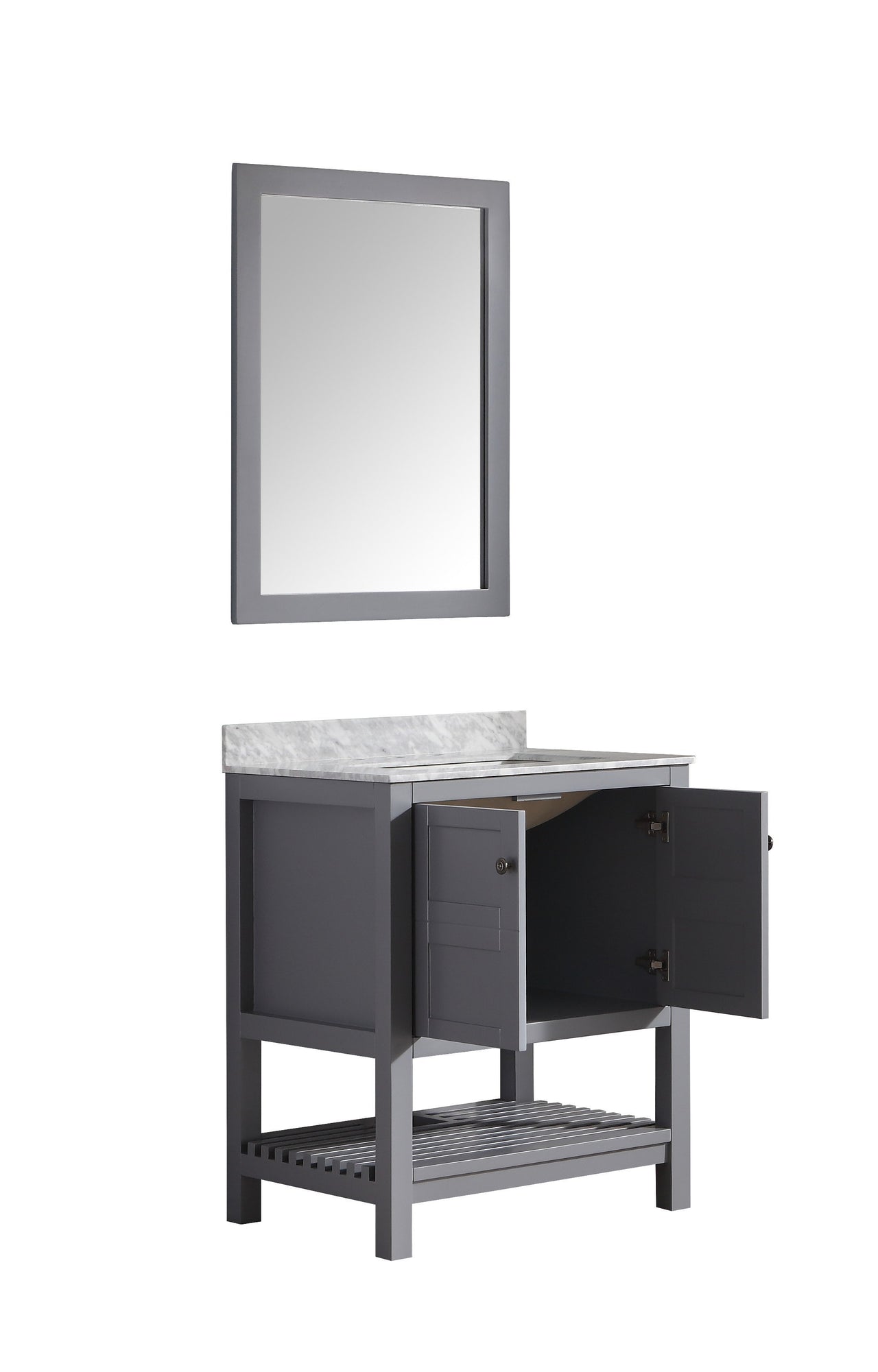 ANZZI Montaigne Series V-MGG013-30 Bathroom Vanity Set Vanity ANZZI 