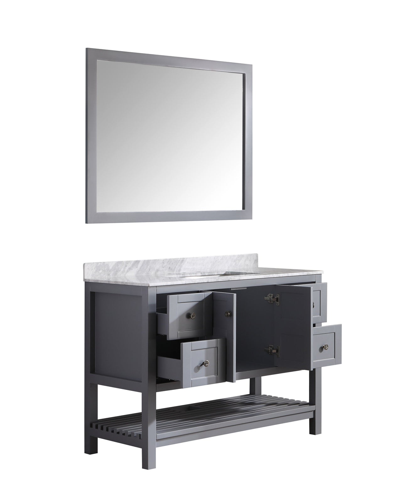 ANZZI Montaigne Series V-MGG013-48 Bathroom Vanity Set Vanity ANZZI 