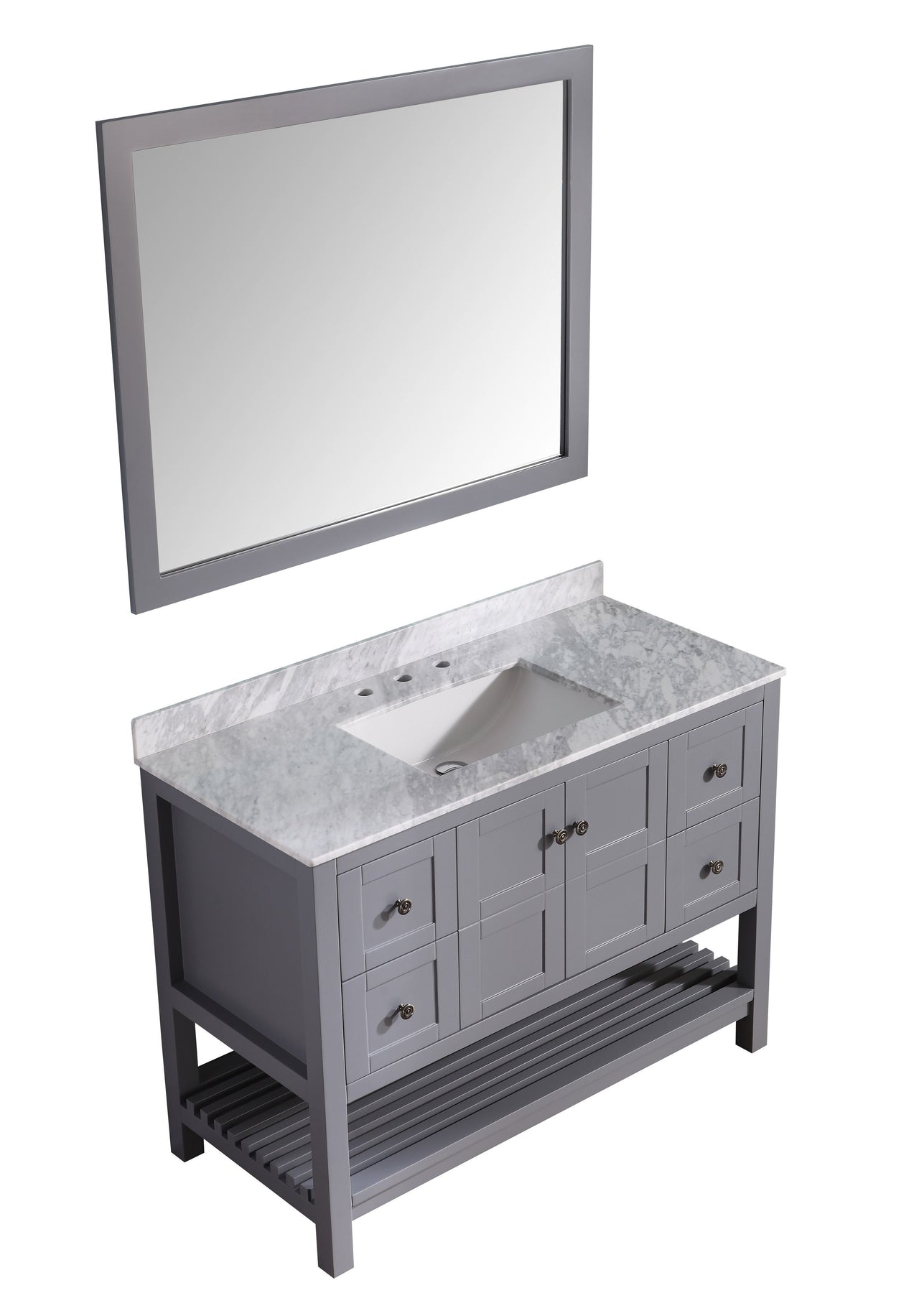 ANZZI Montaigne Series V-MGG013-48 Bathroom Vanity Set Vanity ANZZI 