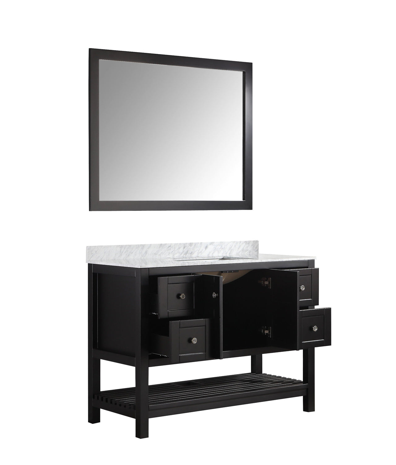 ANZZI Montaigne Series V-MGG015-48 Bathroom Vanity Set Vanity ANZZI 