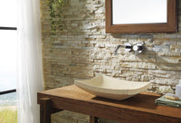 Thumbnail for Virtu USA Icarus Natural Stone Bathroom Vessel Sink in Sunny Yellow Marble Bathroom Sink Virtu USA 