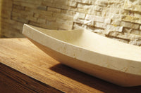 Thumbnail for Virtu USA Icarus Natural Stone Bathroom Vessel Sink in Sunny Yellow Marble Bathroom Sink Virtu USA 