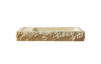 Thumbnail for Virtu USA Orion Natural Stone Bathroom Vessel Sink in Galala Beige Marble Bathroom Sink Virtu USA 