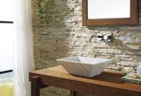 Thumbnail for Virtu USA Helios Natural Stone Bathroom Vessel Sink in Bianco Carrara Marble Bathroom Sink Virtu USA 