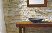 Thumbnail for Virtu USA Bia Natural Stone Bathroom Vessel Sink in G654 Granite Bathroom Sink Virtu USA 