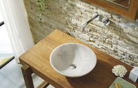 Thumbnail for Virtu USA Thia Natural Stone Bathroom Vessel Sink in Guangxi White Marble Bathroom Sink Virtu USA 