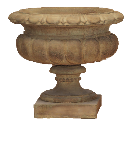 Villa Doria Urn Cast Stone Outdoor Garden Planter Planter Tuscan 