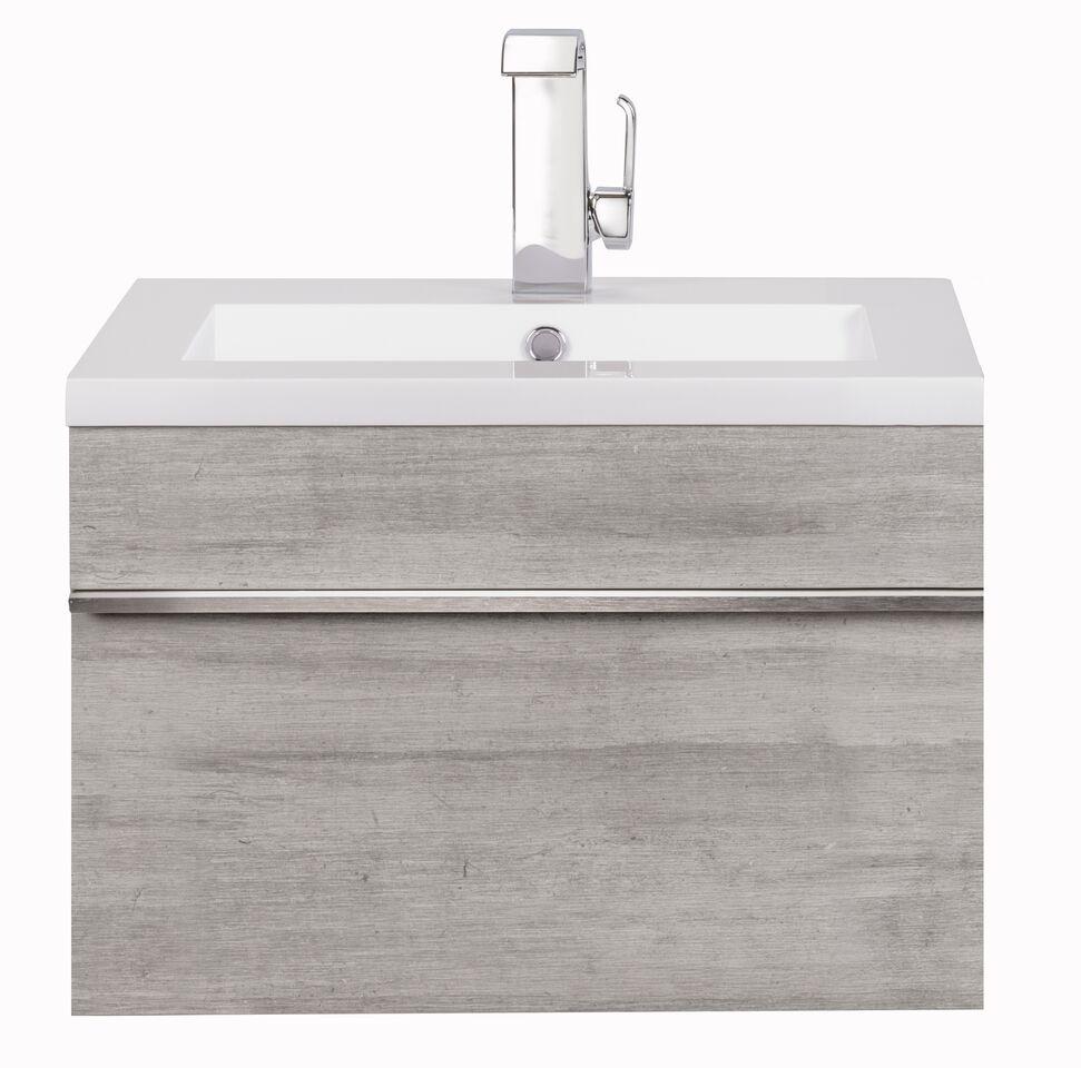 Trough Collection 24" Wall Mount Modern Bathroom Vanity - Soho By Cutler Cutler Kitchen & Bath Vanity 