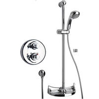 Thumbnail for Latoscana Water Harmony Shower System Option 1 In A Chrome Finish bathroom fixture hardware parts Latoscana 