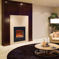 Thumbnail for Amantii ZECL electric fireplace with blk surround, 11 pce. log set & Ice media Electric Fireplace Amantii 