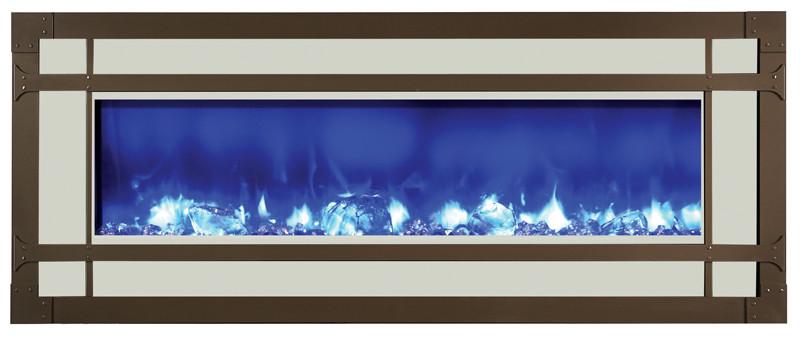 Amantii Arrowhead style door with screen for WM-BI-48-5823 Electric Fireplace Amantii 
