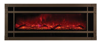 Thumbnail for Amantii Blacksmith style steel overlay only for WM-BI-48-5823 Electric Fireplace Amantii 