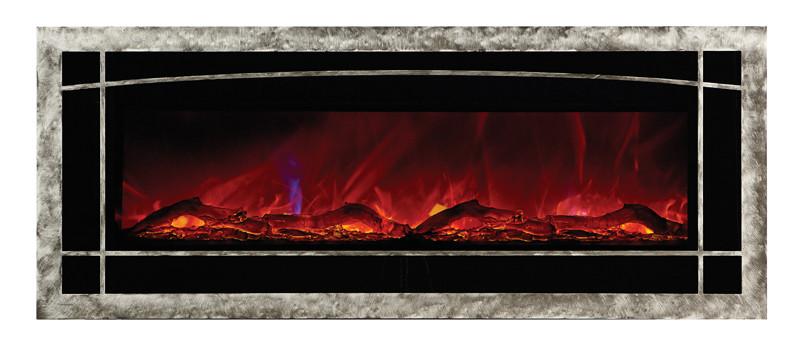 Amantii Arrowhead style door with screen for WM-BI-48-5823 Electric Fireplace Amantii 