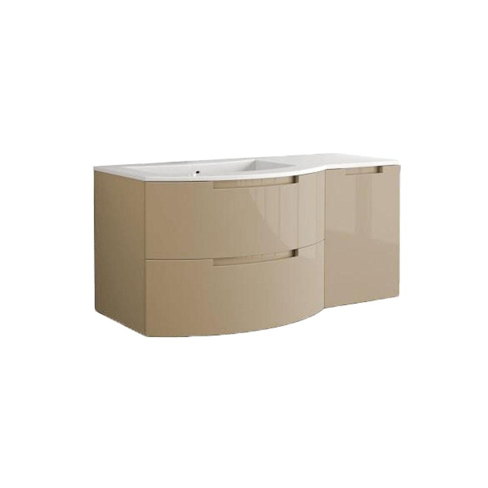 Latoscana Oasi 53" Modern Sand Glossy Bathroom Vanity Vanity Latoscana 