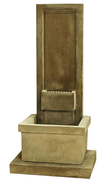 Thumbnail for Wall Of Water Outdoor Cast Stone Garden Fountain Fountain Tuscan 