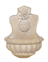 Thumbnail for Welcome Pineapple Cast Stone Outdoor Garden Fountains Fountain Tuscan 
