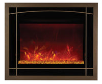 Thumbnail for Amantii Mason style Door w/ Screen for ZECL-39-4134 Electric Fireplace Amantii 